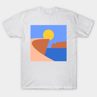 Sun is shining on a sea T-Shirt